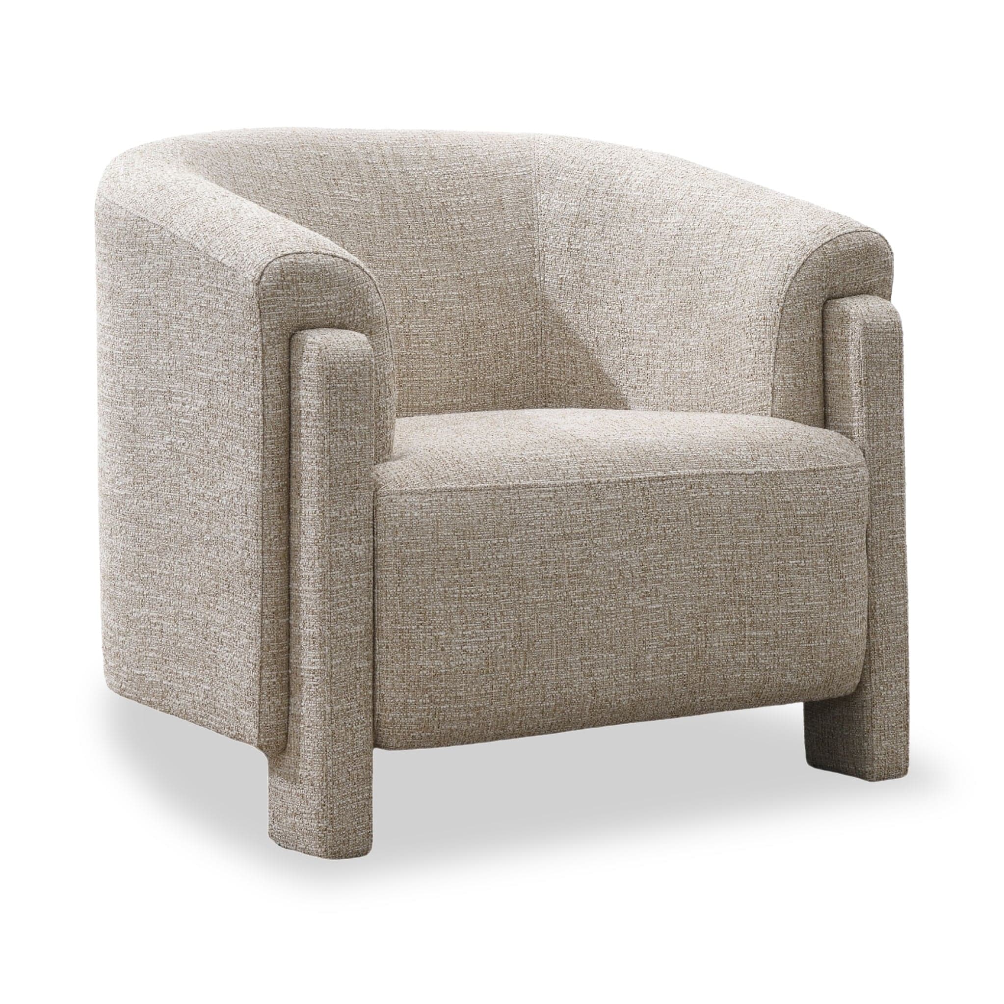 Callistro Curved Accent Chair